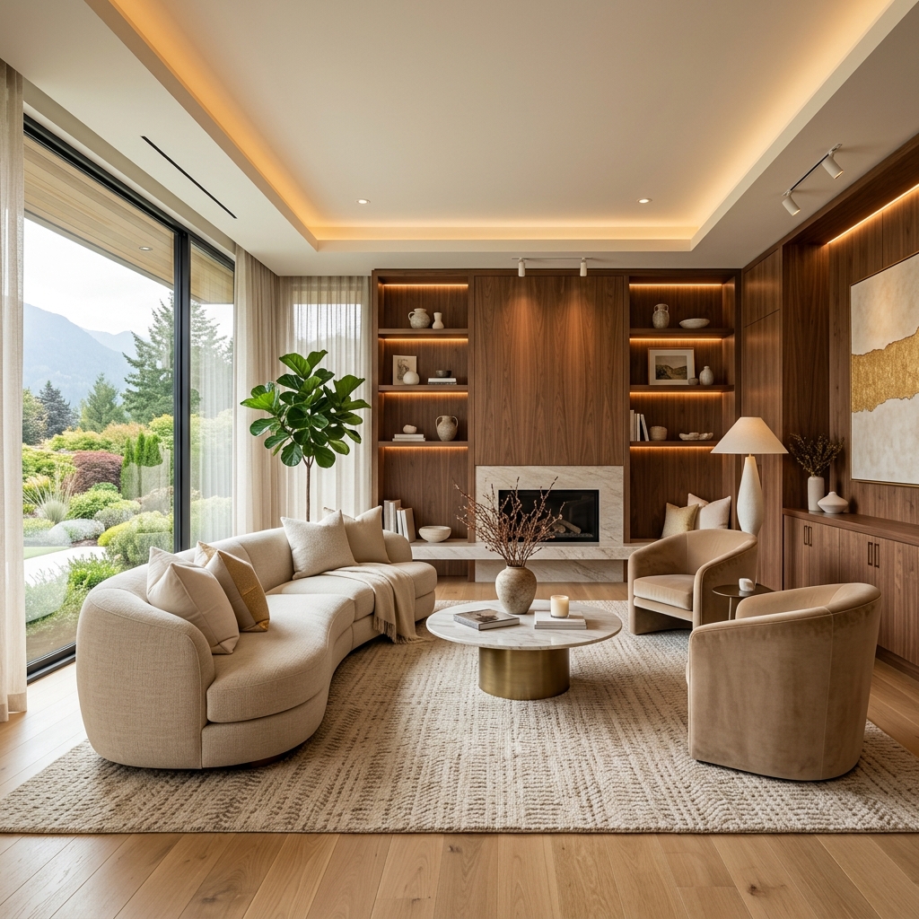 Luxury Living Room Interior Design